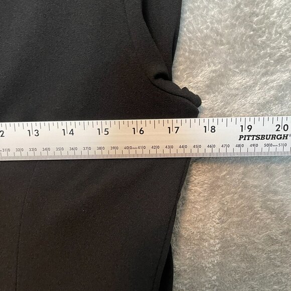 Calvin Klein Women Classic Minimalist Monogram Sheath Flared Bell Sleeve Dress 8 - Picture 9 of 14